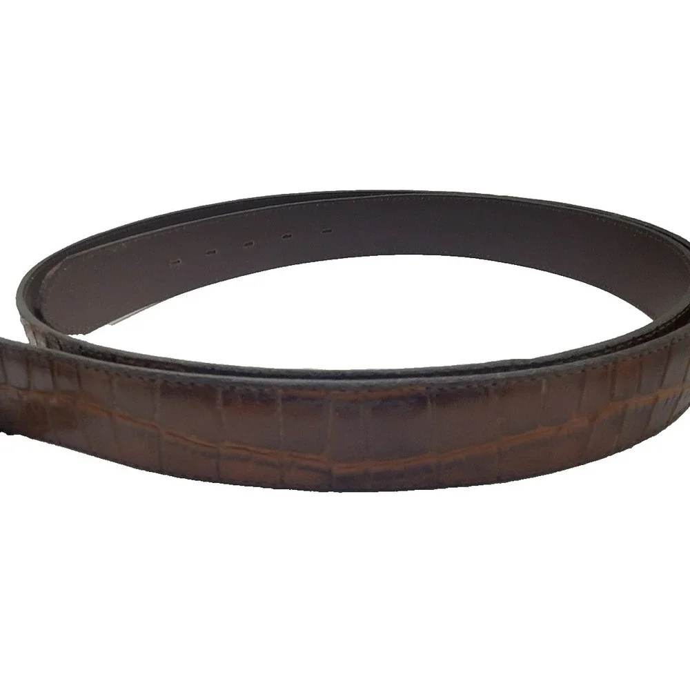 Sentry Genuine‎ Leather Brown Belt Size 54 Made is USA New